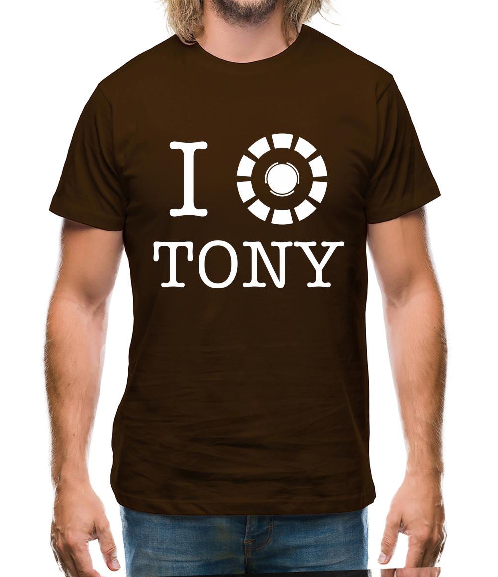 I Heart Tony Stark Mens T-Shirt I Heart Tony Stark Mens T-Shirt