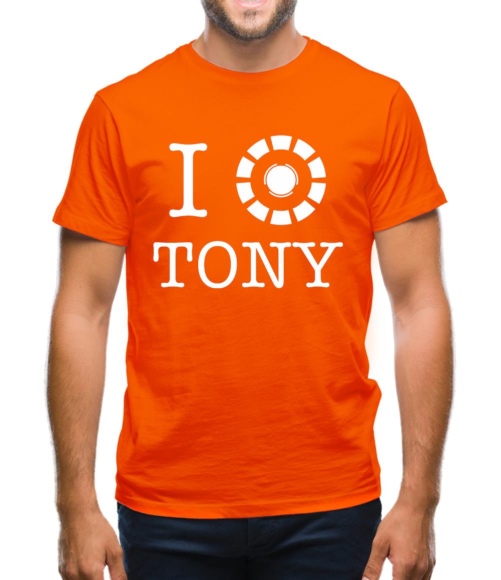 I Heart Tony Stark Mens T-Shirt I Heart Tony Stark Mens T-Shirt