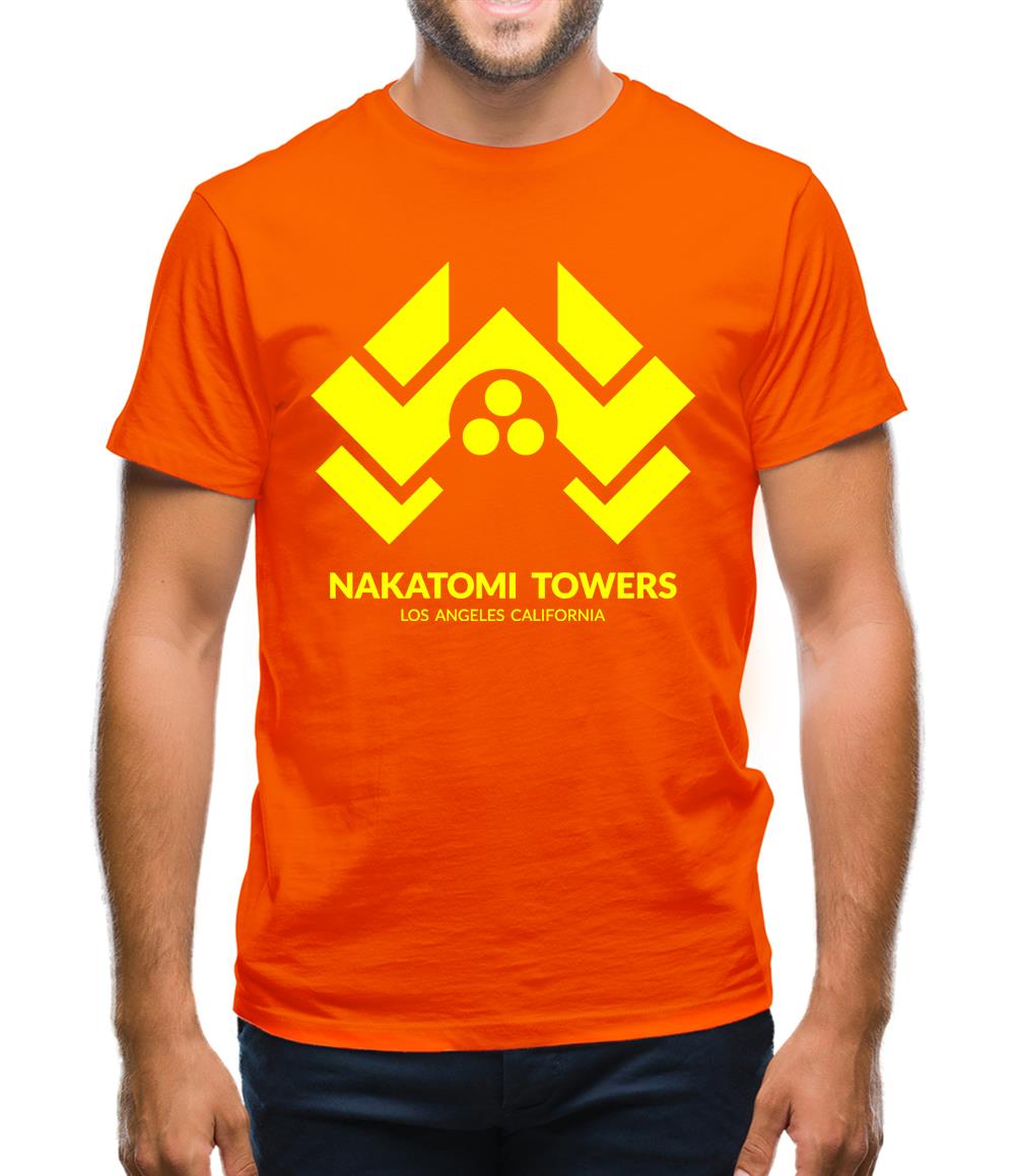 Nakatomi Towers Mens T-Shirt Nakatomi Towers Mens T-Shirt