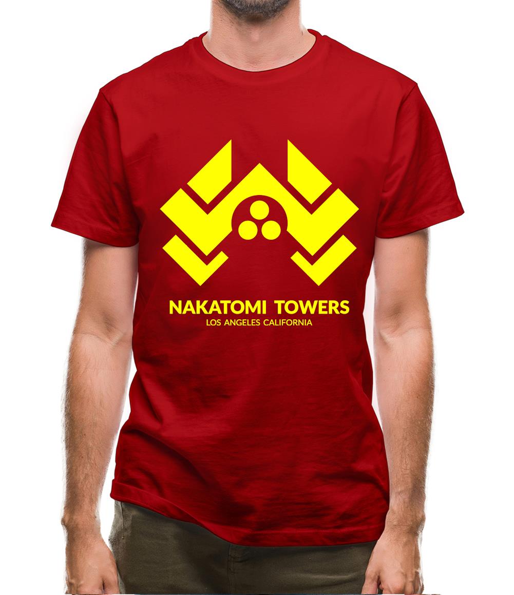 Nakatomi Towers Mens T-Shirt Nakatomi Towers Mens T-Shirt