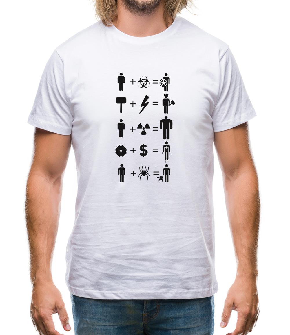 Superhero Creation Mens T-Shirt Superhero Creation Mens T-Shirt