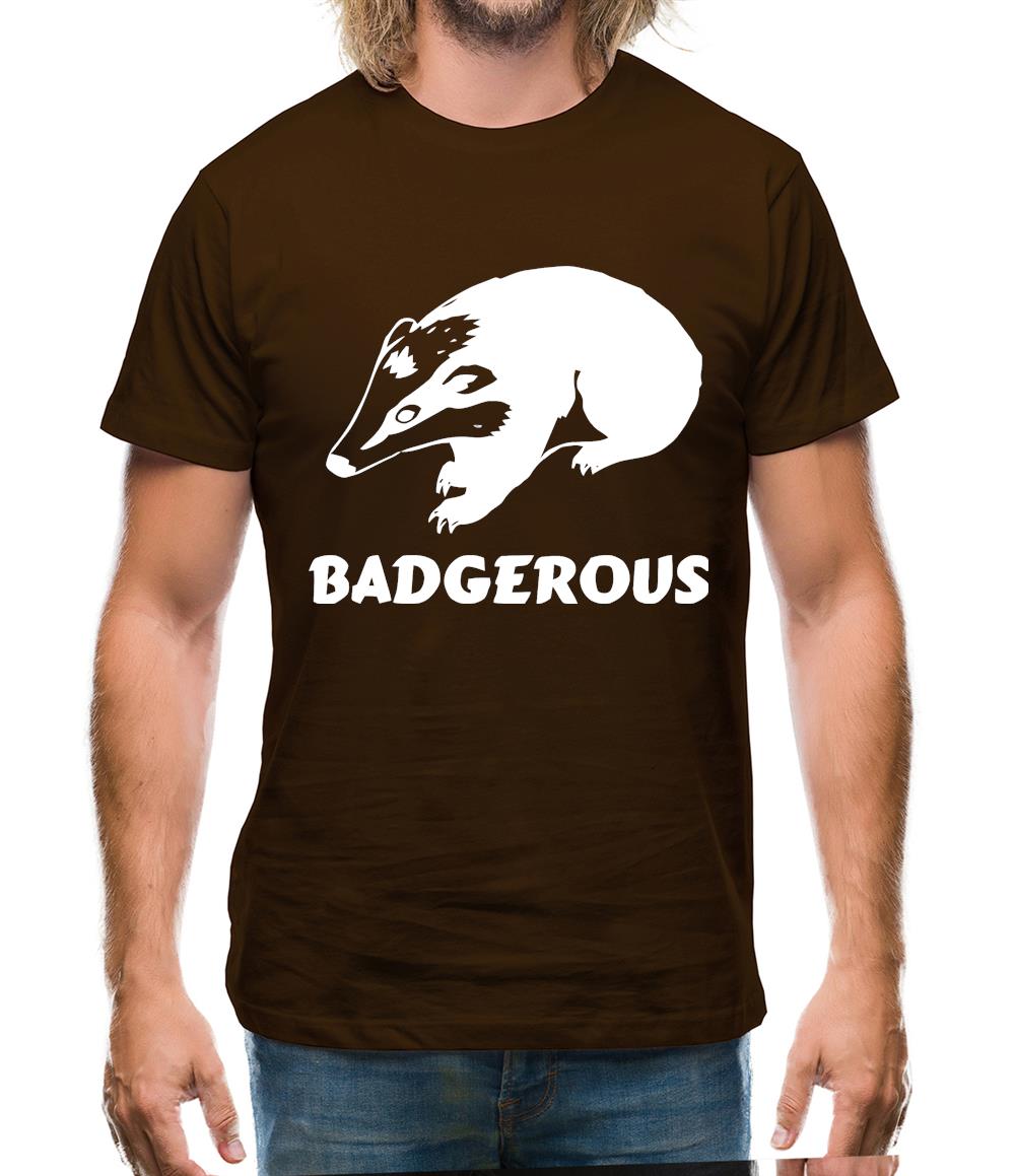 Badgerous Mens T-Shirt Badgerous Mens T-Shirt
