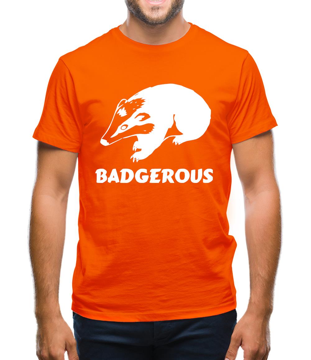 Badgerous Mens T-Shirt Badgerous Mens T-Shirt