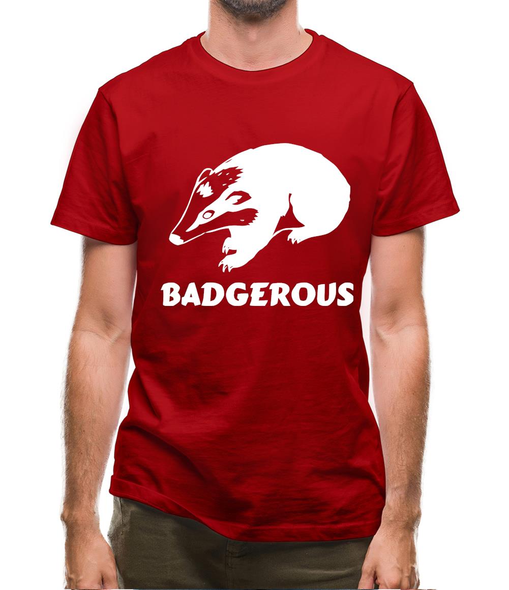 Badgerous Mens T-Shirt Badgerous Mens T-Shirt