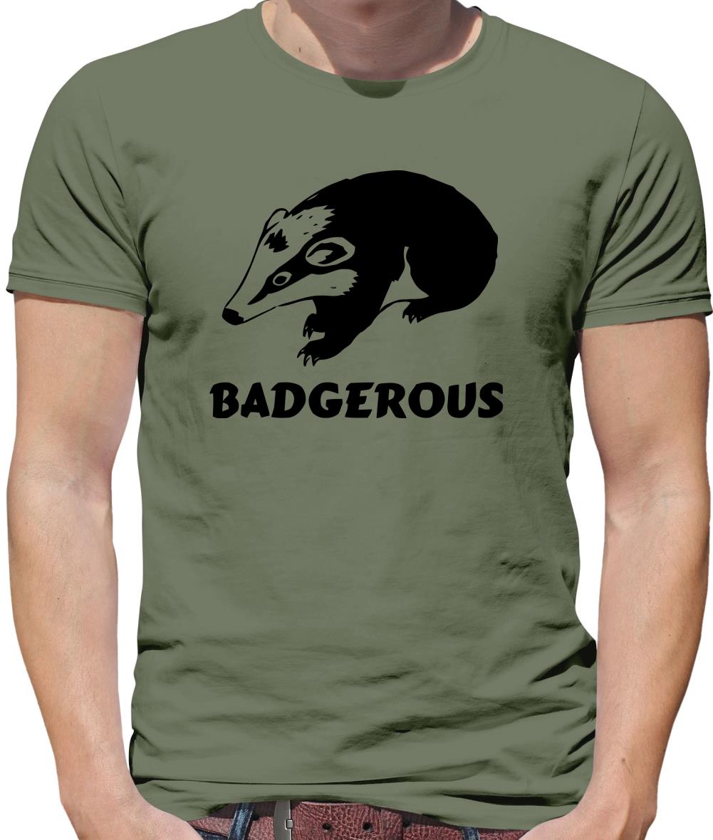 Badgerous Mens T-Shirt Badgerous Mens T-Shirt