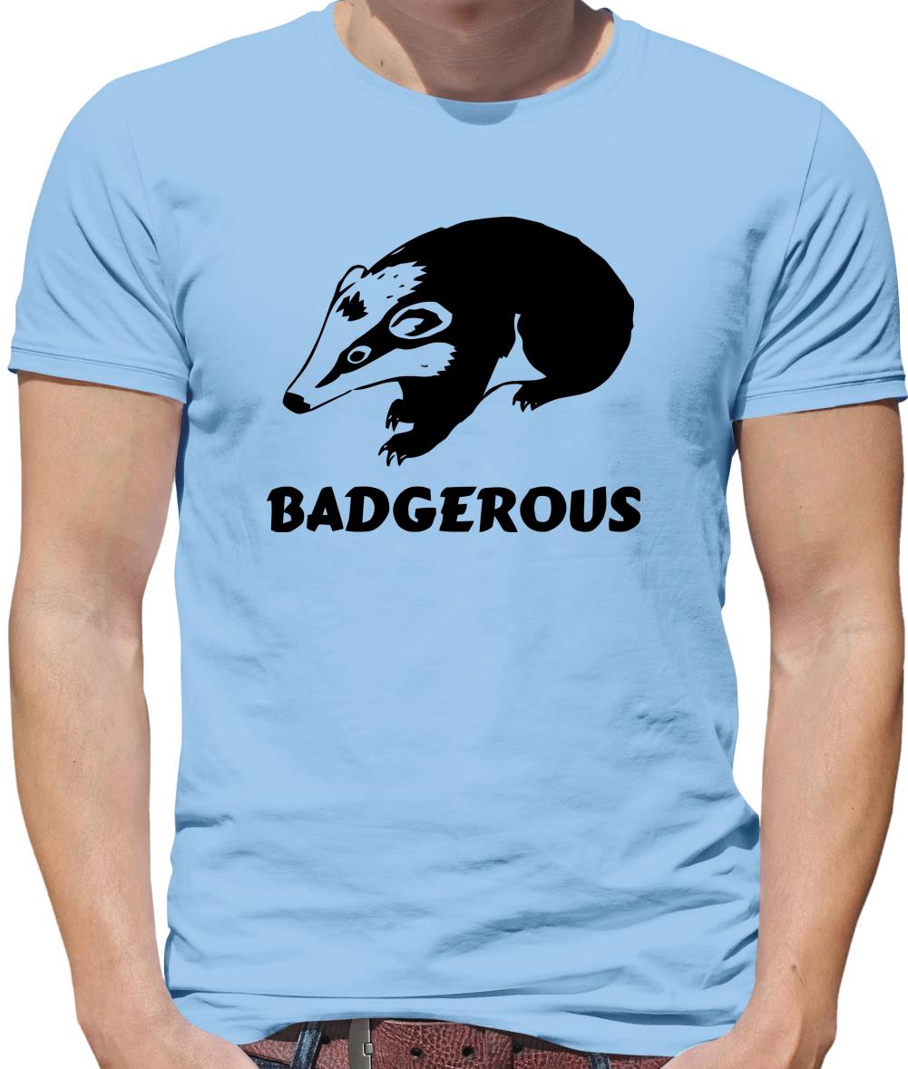 Badgerous Mens T-Shirt Badgerous Mens T-Shirt