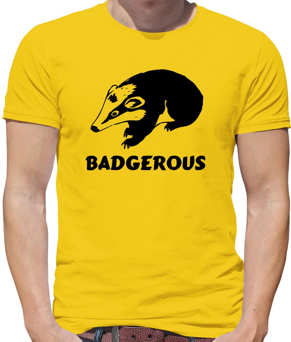 Badgerous Mens T-Shirt Badgerous Mens T-Shirt
