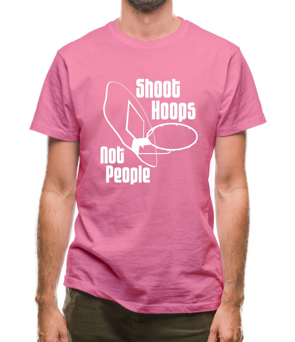 Shoot hoops not people Mens T-Shirt Shoot hoops not people Mens T-Shirt
