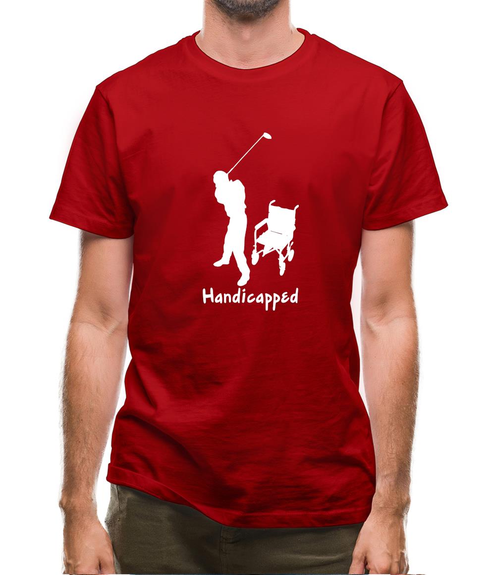 Handicapped Mens T-Shirt Handicapped Mens T-Shirt