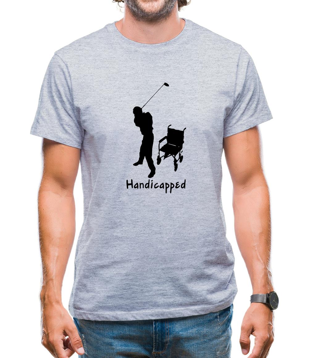 Handicapped Mens T-Shirt Handicapped Mens T-Shirt