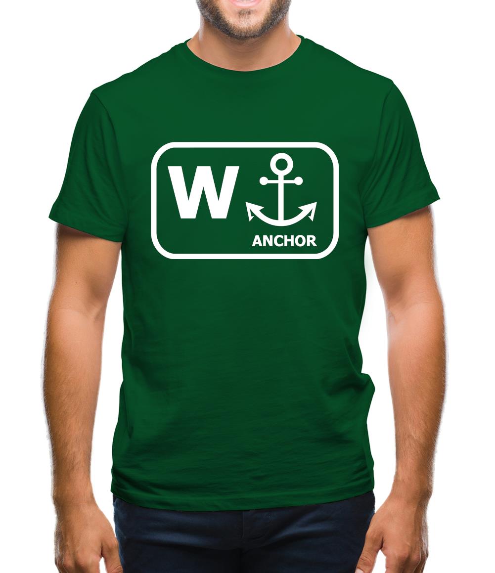 W Anchor Mens T-Shirt W Anchor Mens T-Shirt