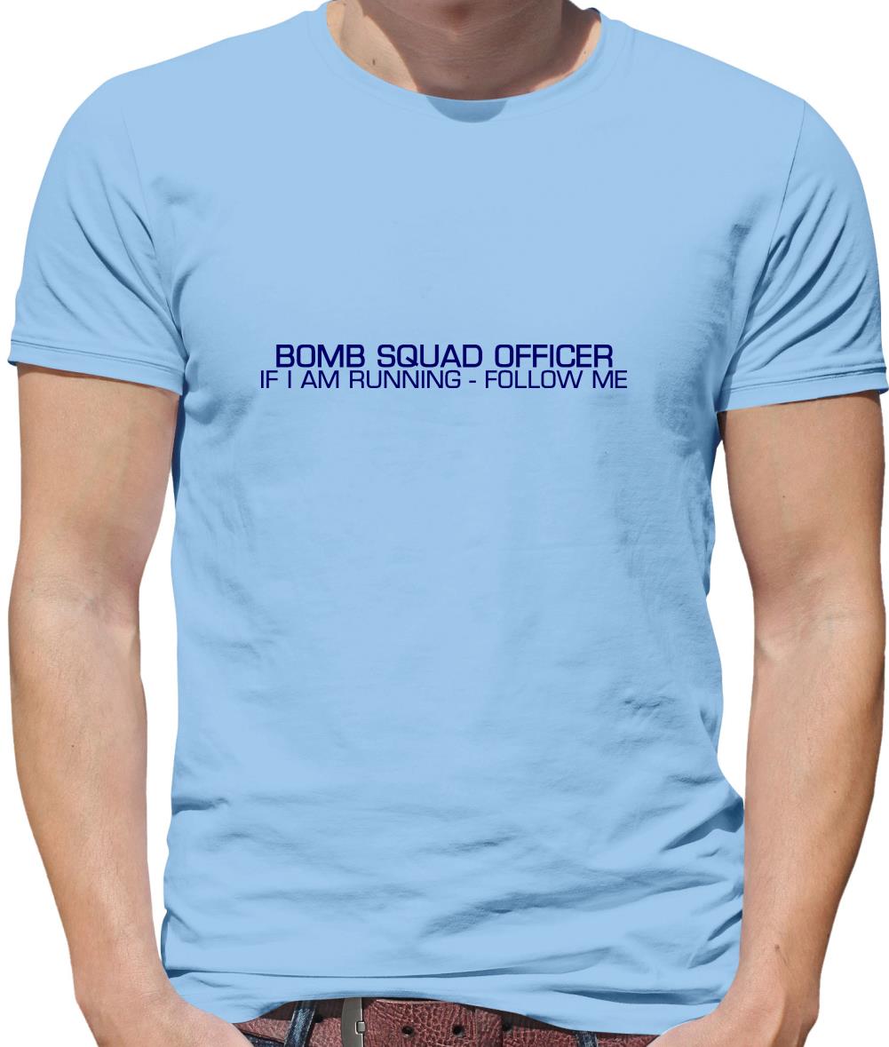 Bomb Squad Officer Mens T-Shirt Bomb Squad Officer Mens T-Shirt