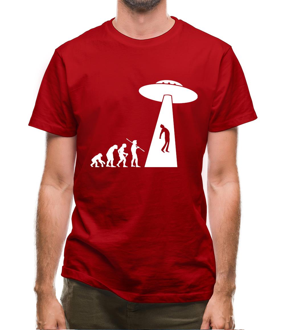 Evolution UFO Mens T-Shirt Evolution UFO Mens T-Shirt