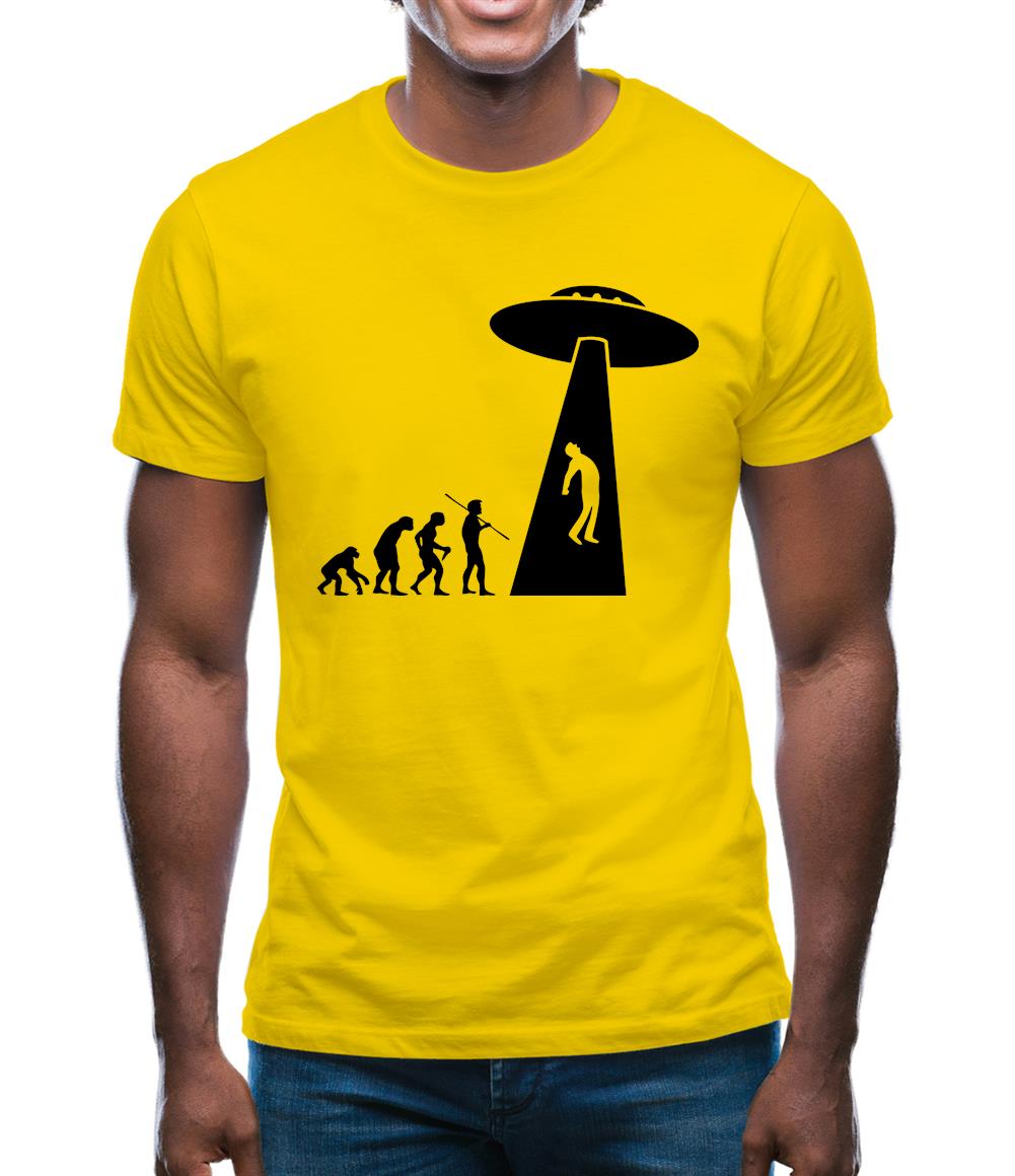 Evolution UFO Mens T-Shirt Evolution UFO Mens T-Shirt