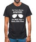 Hey! you're wearing aviators, you must have a really cool plane. Mens T-Shirt Hey! you're wearing aviators, you must have a really cool plane. Mens T-Shirt