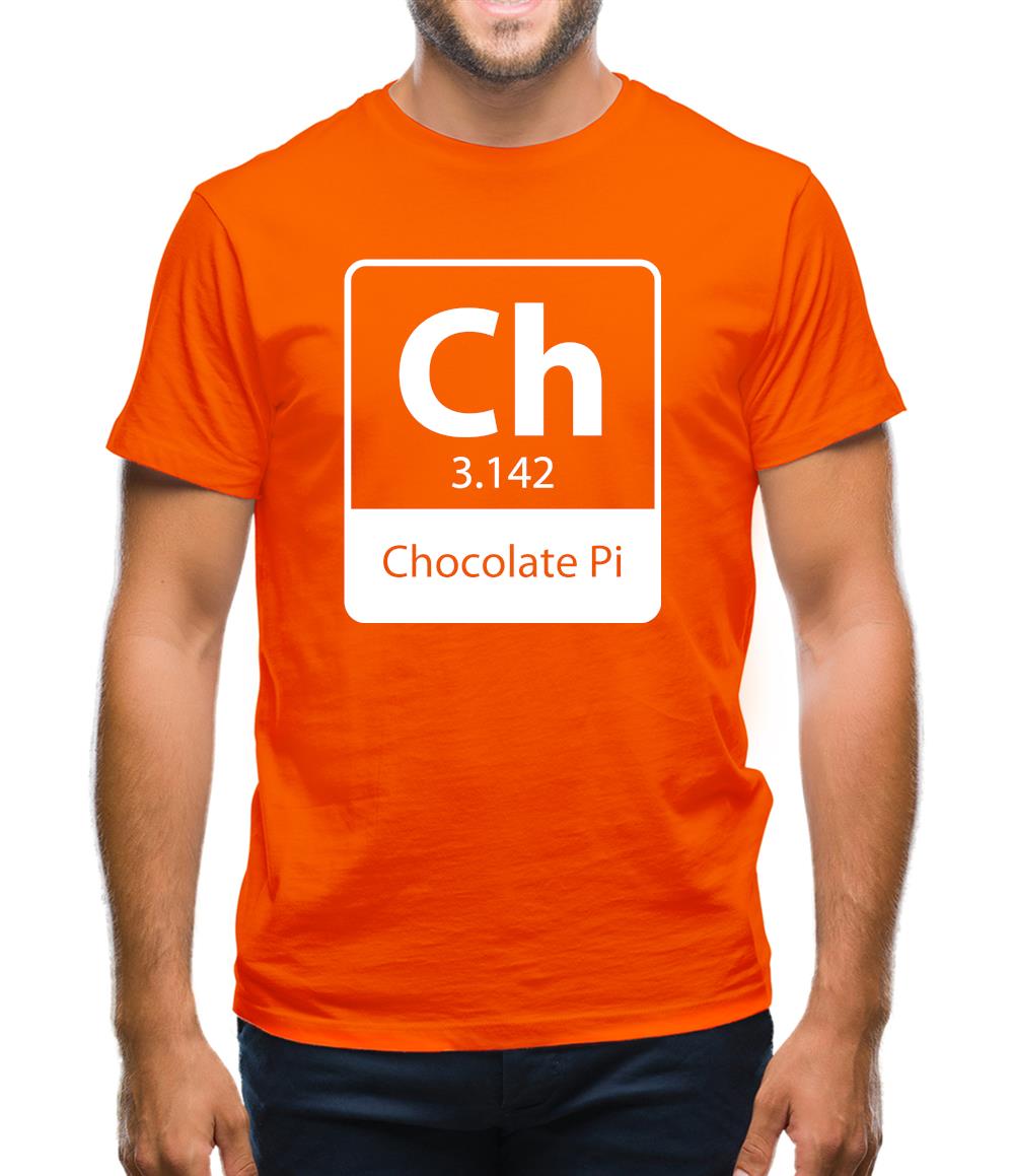 Chocolate Pi Mens T-Shirt Chocolate Pi Mens T-Shirt