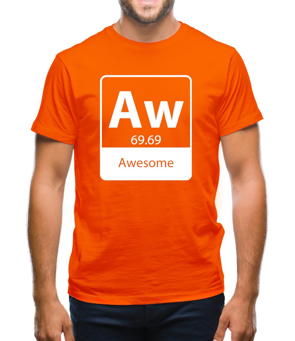 Awesome Element Mens T-Shirt Awesome Element Mens T-Shirt