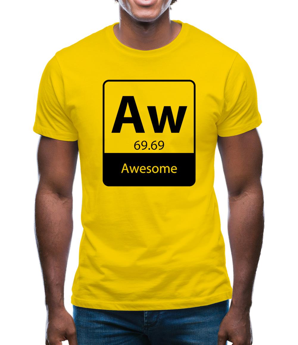 Awesome Element Mens T-Shirt Awesome Element Mens T-Shirt