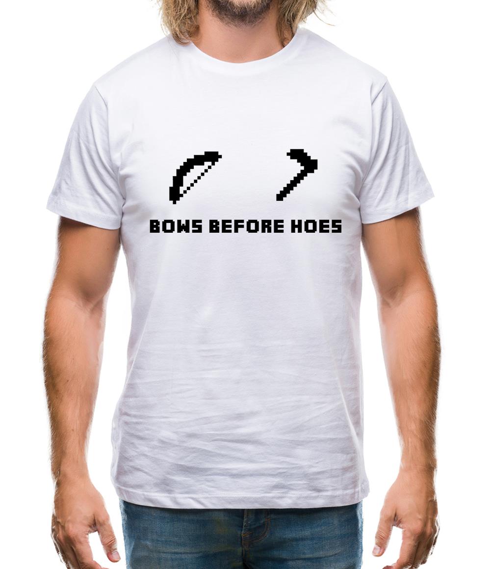 Bows Before Hoes Mens T-Shirt Bows Before Hoes Mens T-Shirt