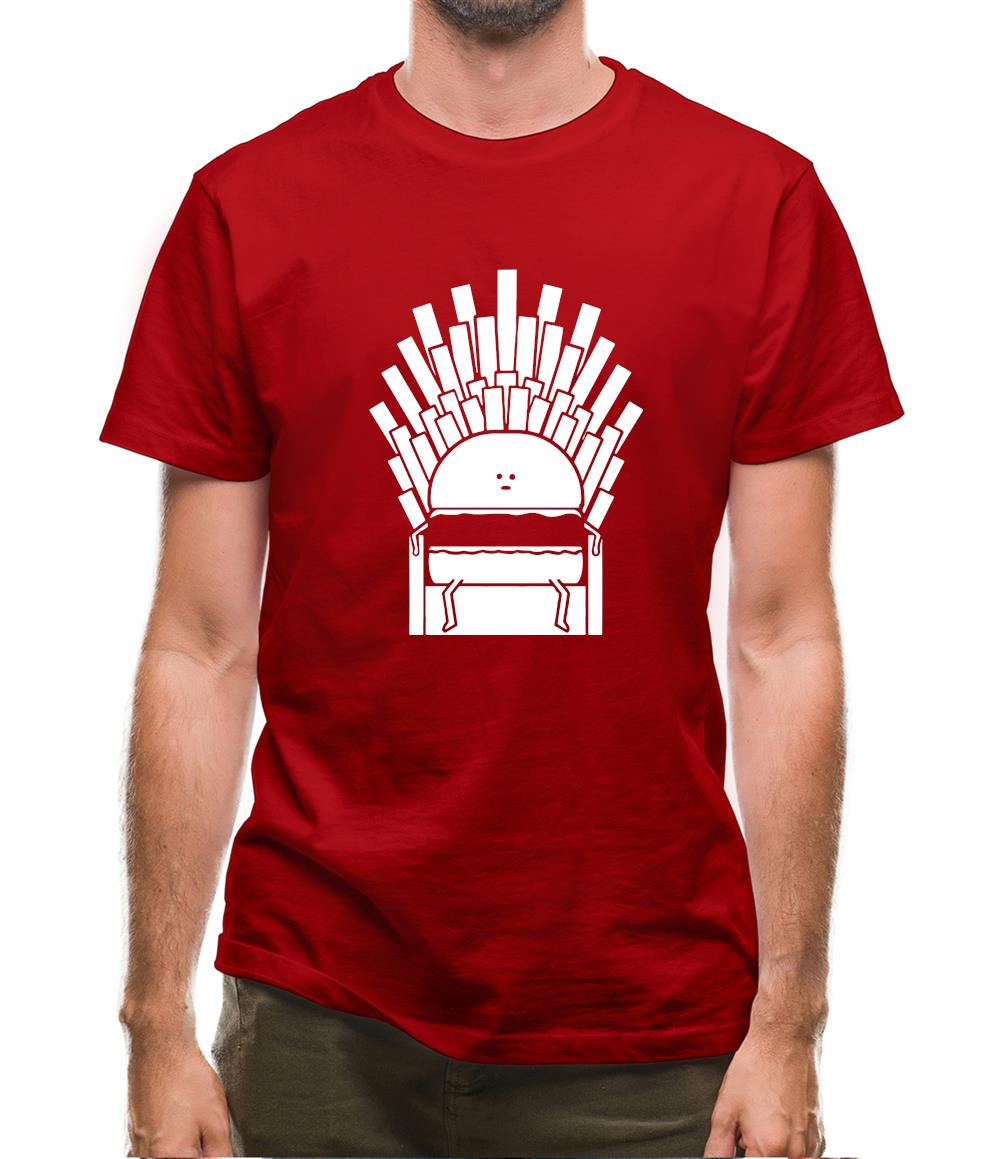 Game Of Fries Mens T-Shirt Game Of Fries Mens T-Shirt