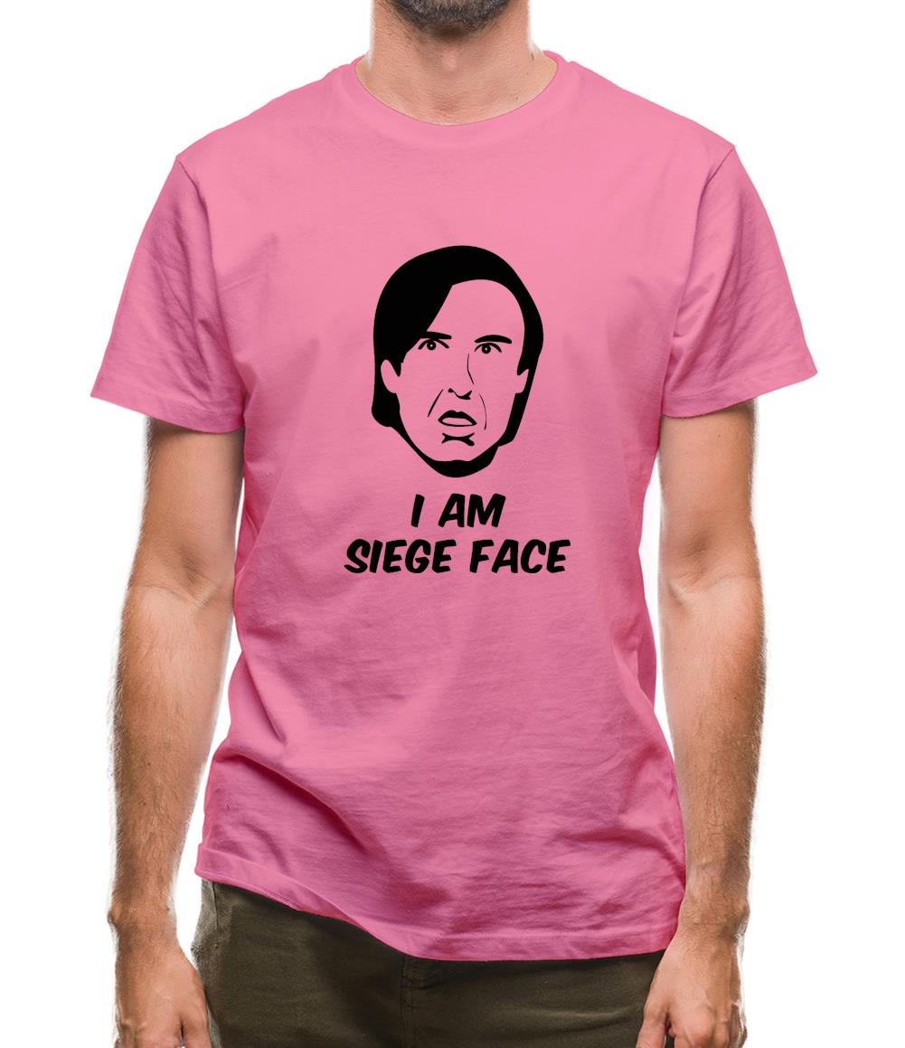 I Am Siege Face Mens T-Shirt I Am Siege Face Mens T-Shirt