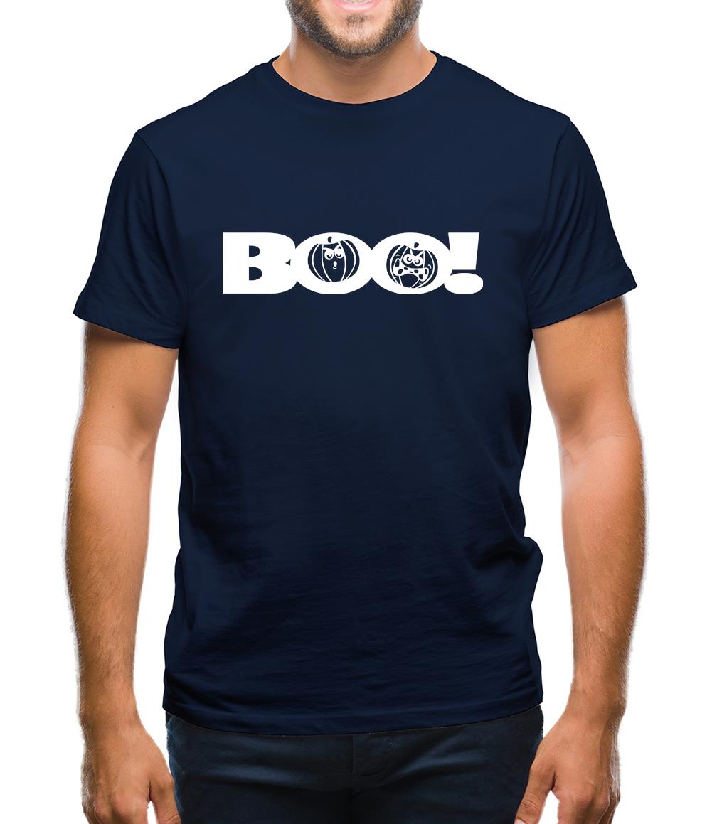 Boo Pumpkin Mens T-Shirt Boo Pumpkin Mens T-Shirt