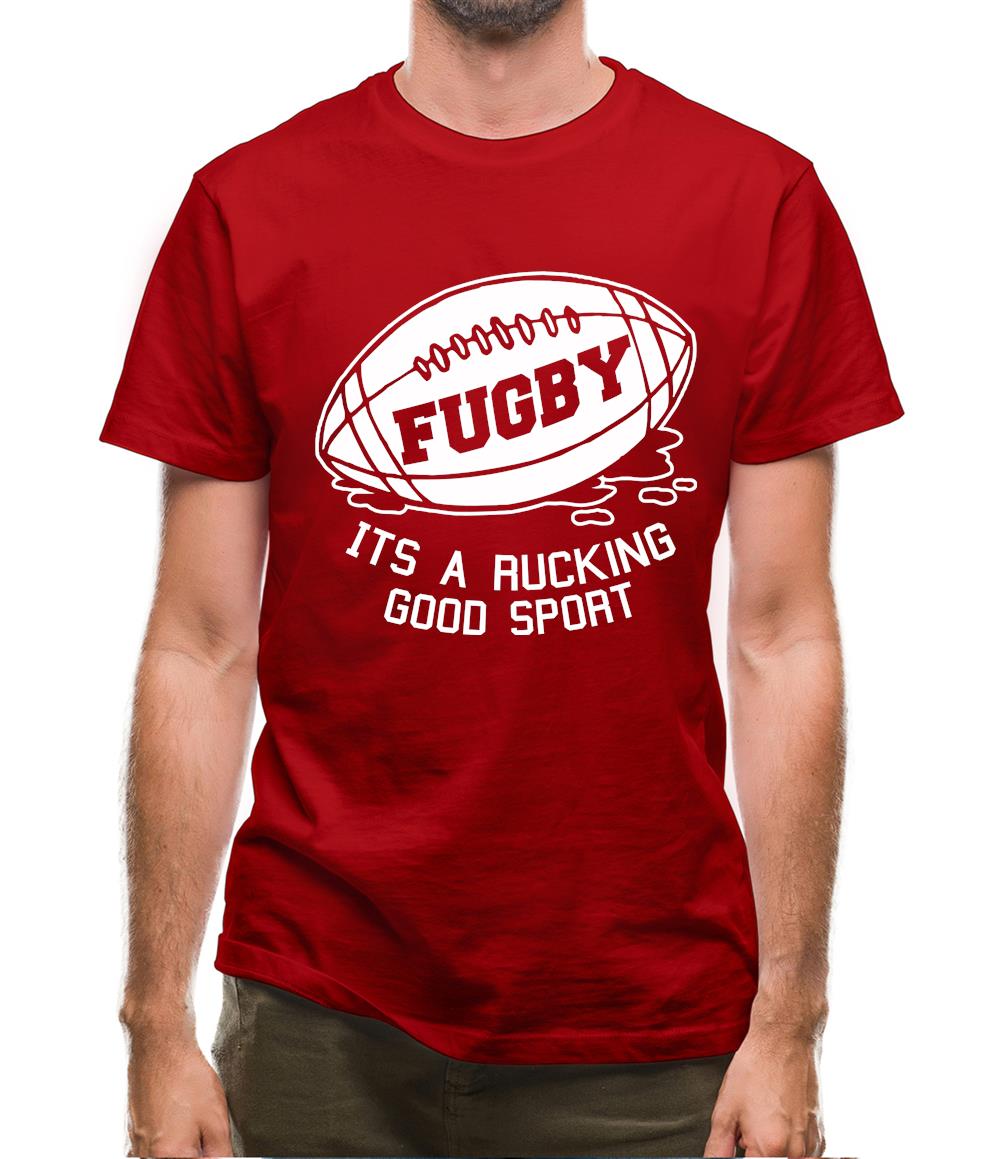 Fugby It's A Rucking Good Game Mens T-Shirt Fugby It's A Rucking Good Game Mens T-Shirt