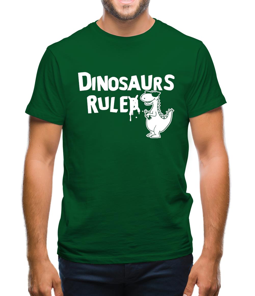 Dinosaurs Ruled Mens T-Shirt Dinosaurs Ruled Mens T-Shirt