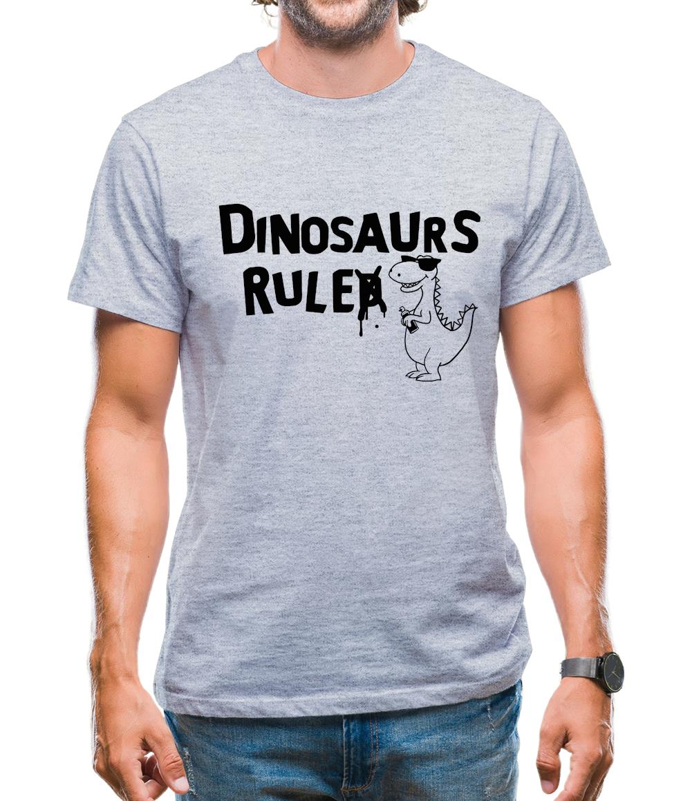 Dinosaurs Ruled Mens T-Shirt Dinosaurs Ruled Mens T-Shirt