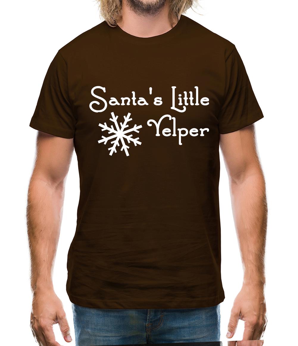 Santa's Little Yelper! Mens T-Shirt Santa's Little Yelper! Mens T-Shirt