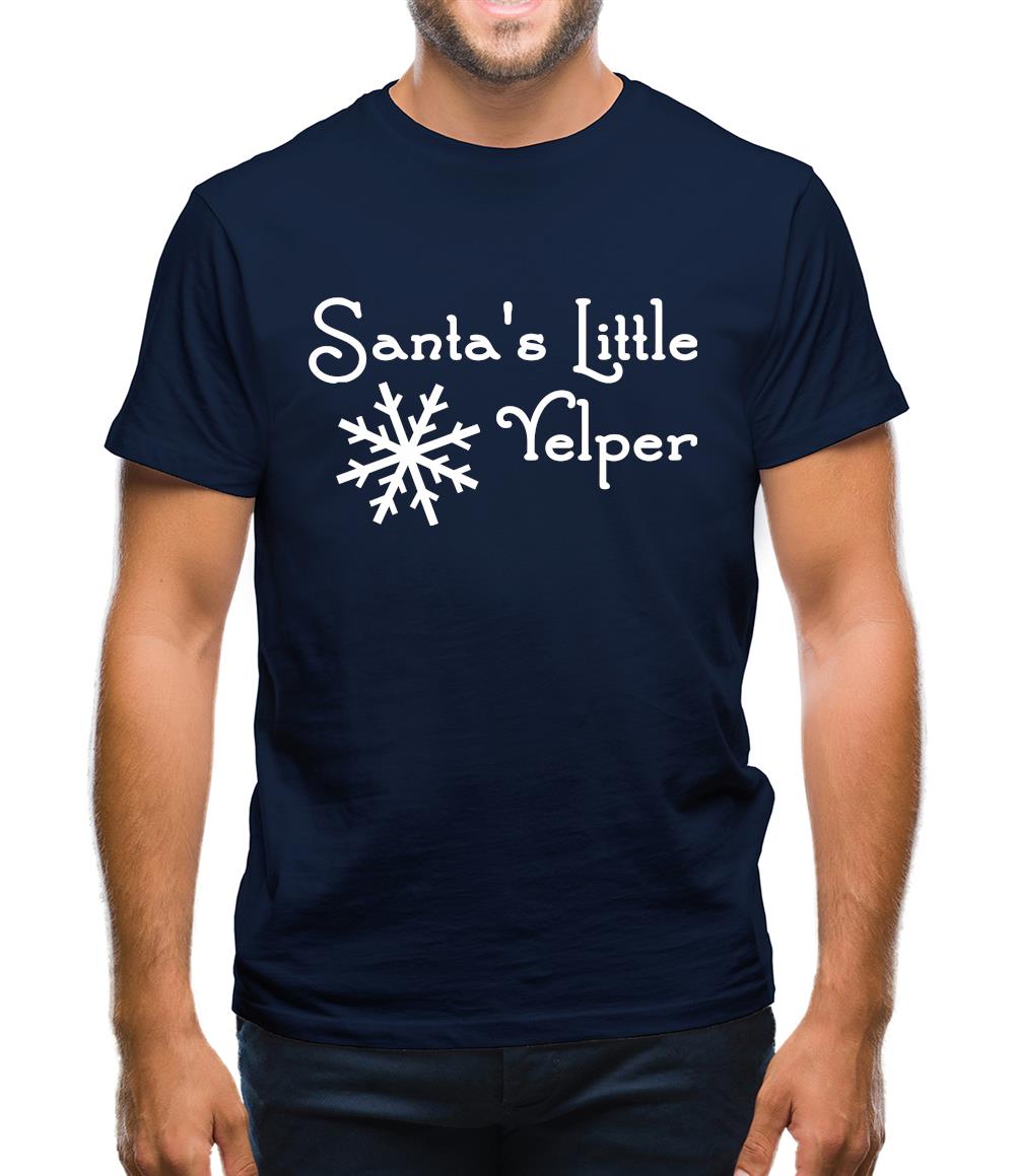 Santa's Little Yelper! Mens T-Shirt Santa's Little Yelper! Mens T-Shirt