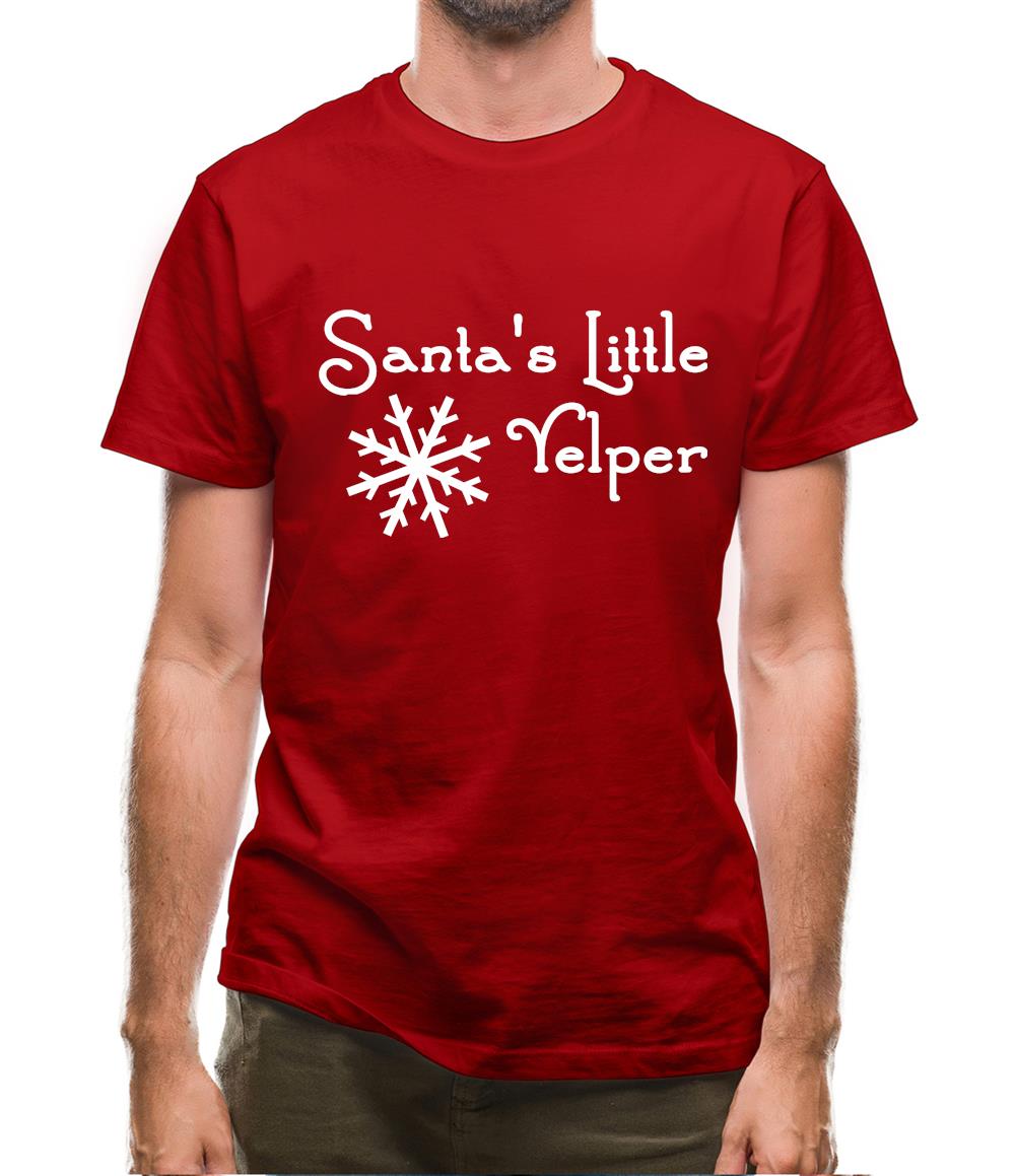 Santa's Little Yelper! Mens T-Shirt Santa's Little Yelper! Mens T-Shirt