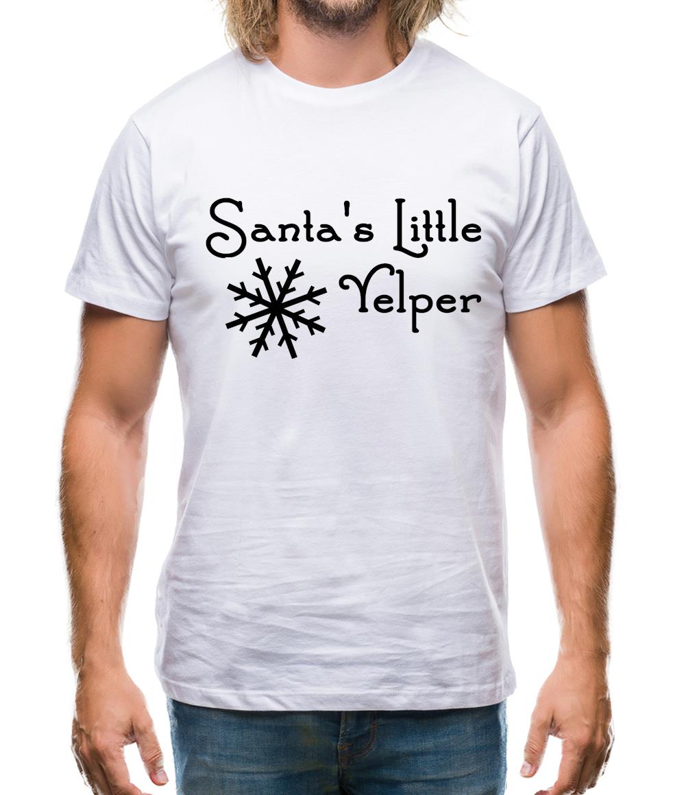 Santa's Little Yelper! Mens T-Shirt Santa's Little Yelper! Mens T-Shirt