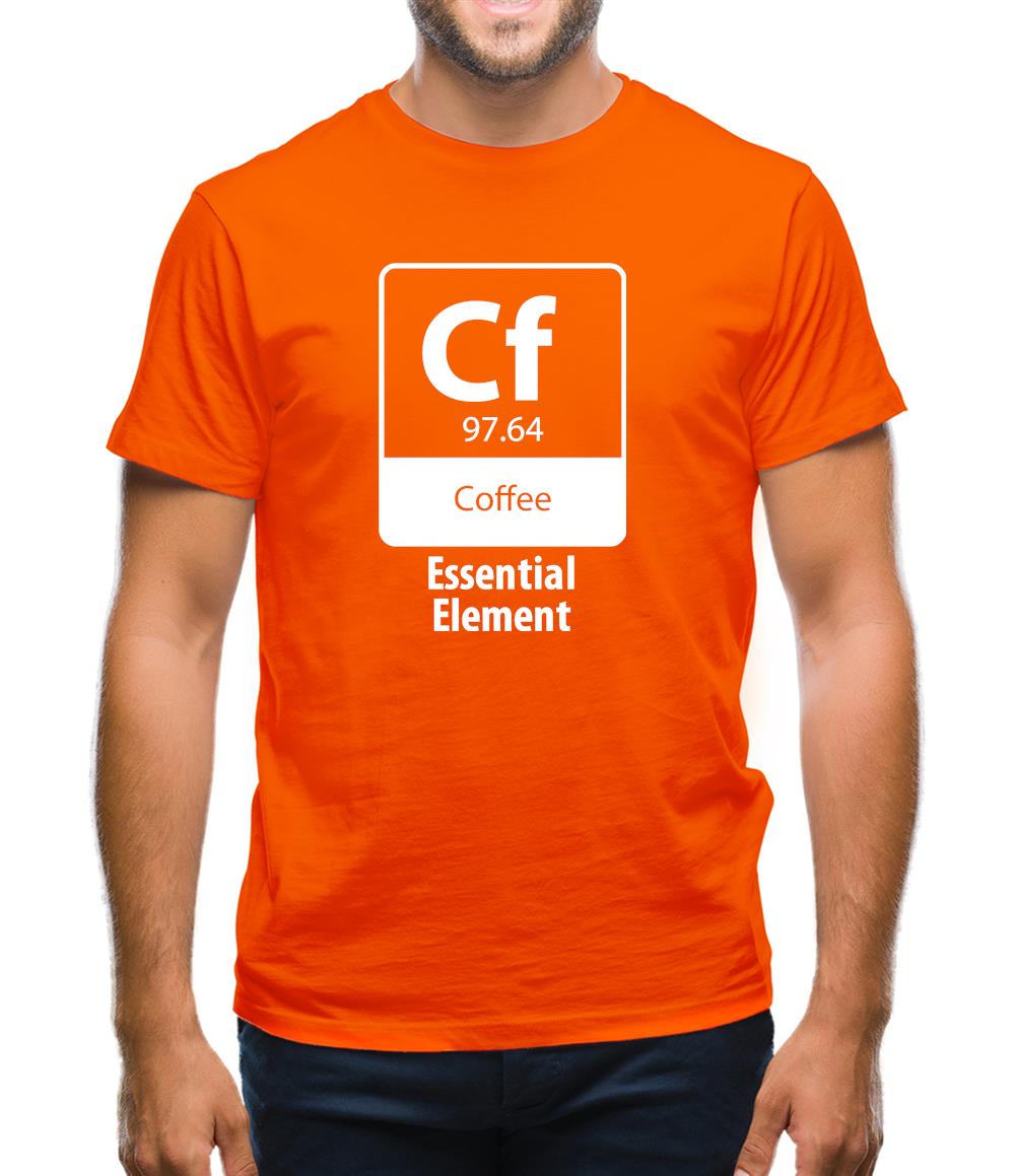 Coffee - Essential Element Mens T-Shirt Coffee - Essential Element Mens T-Shirt