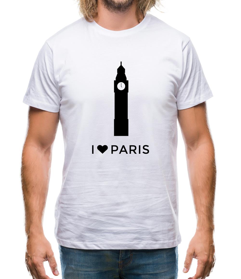 I Love Paris Mens T-Shirt I Love Paris Mens T-Shirt