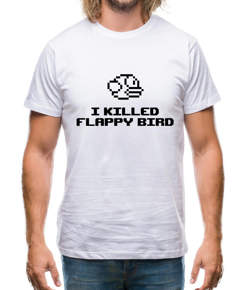 I Killed Flappy Bird Mens T-Shirt I Killed Flappy Bird Mens T-Shirt