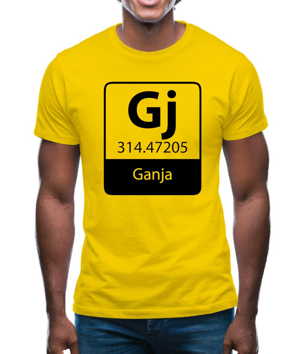 Ganja Element Mens T-Shirt Ganja Element Mens T-Shirt