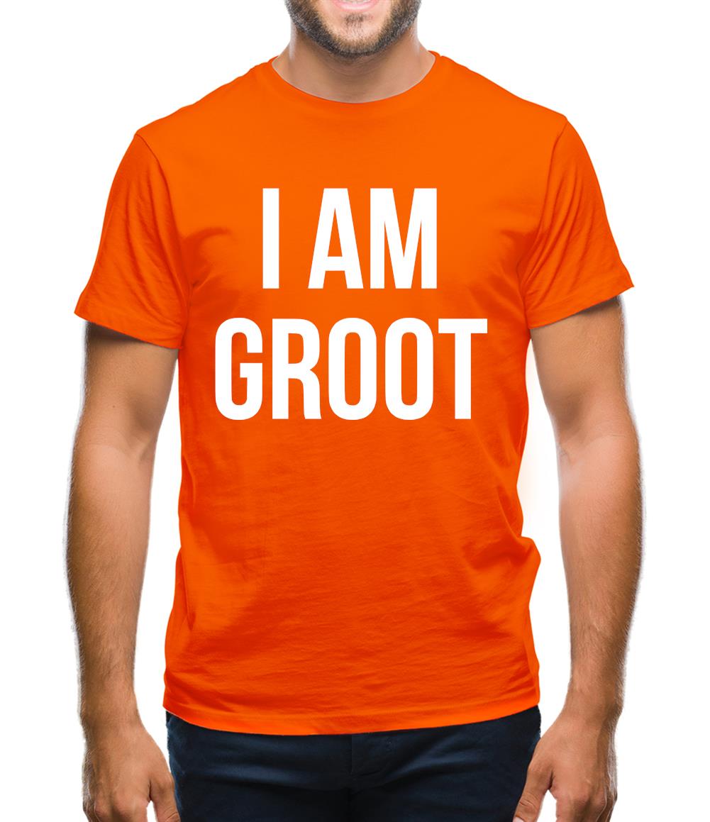 I Am Groot Mens T-Shirt I Am Groot Mens T-Shirt