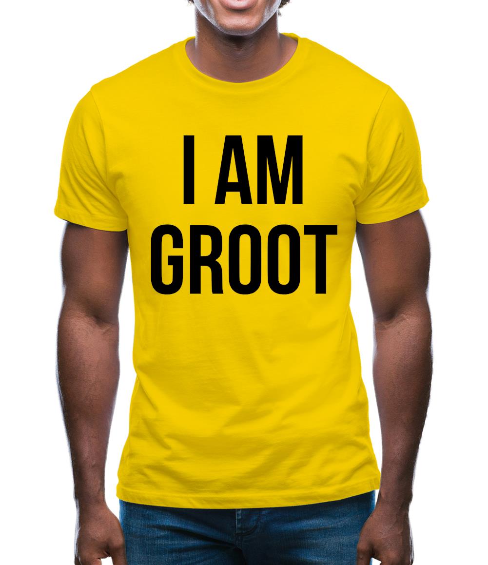 I Am Groot Mens T-Shirt I Am Groot Mens T-Shirt