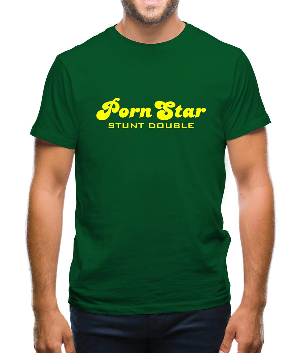 PornStar Stunt Double Mens T-Shirt PornStar Stunt Double Mens T-Shirt