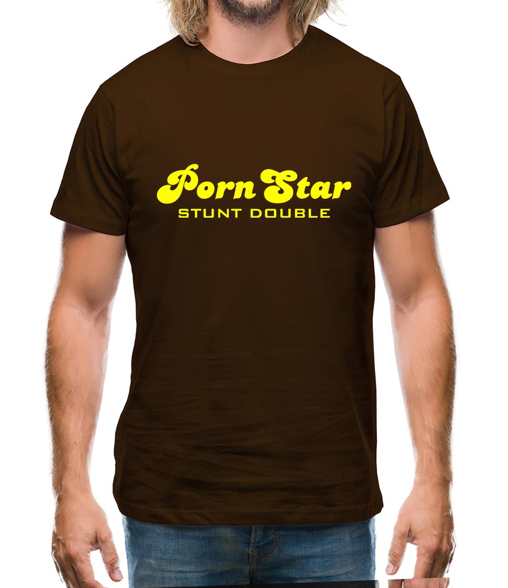 PornStar Stunt Double Mens T-Shirt PornStar Stunt Double Mens T-Shirt