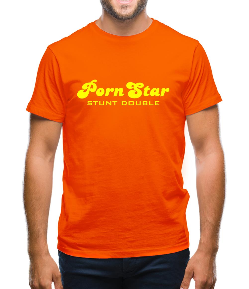 PornStar Stunt Double Mens T-Shirt PornStar Stunt Double Mens T-Shirt
