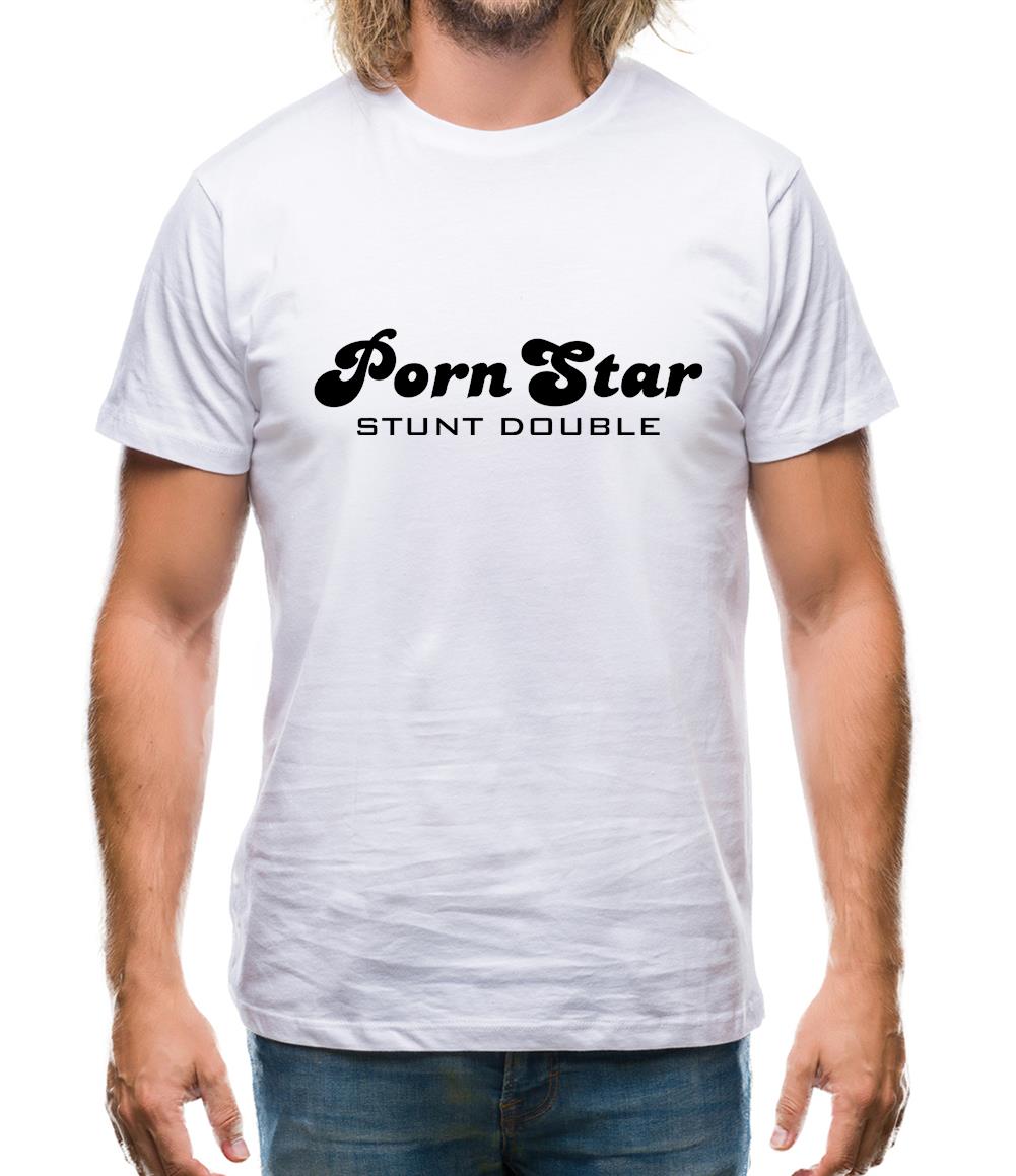 PornStar Stunt Double Mens T-Shirt PornStar Stunt Double Mens T-Shirt