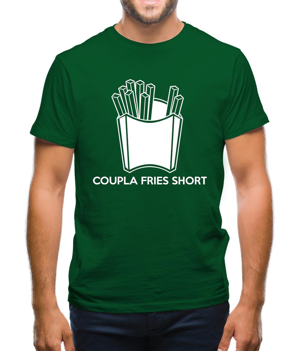 Coupla Fries Short Mens T-Shirt Coupla Fries Short Mens T-Shirt