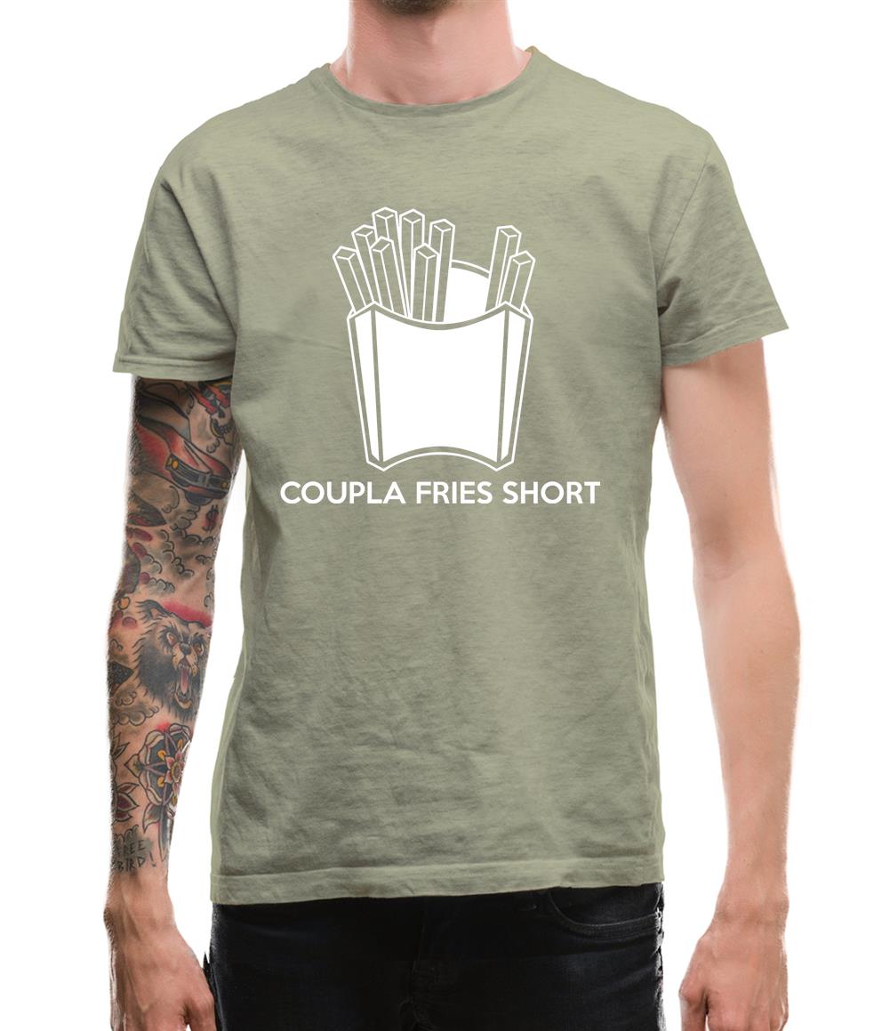 Coupla Fries Short Mens T-Shirt Coupla Fries Short Mens T-Shirt