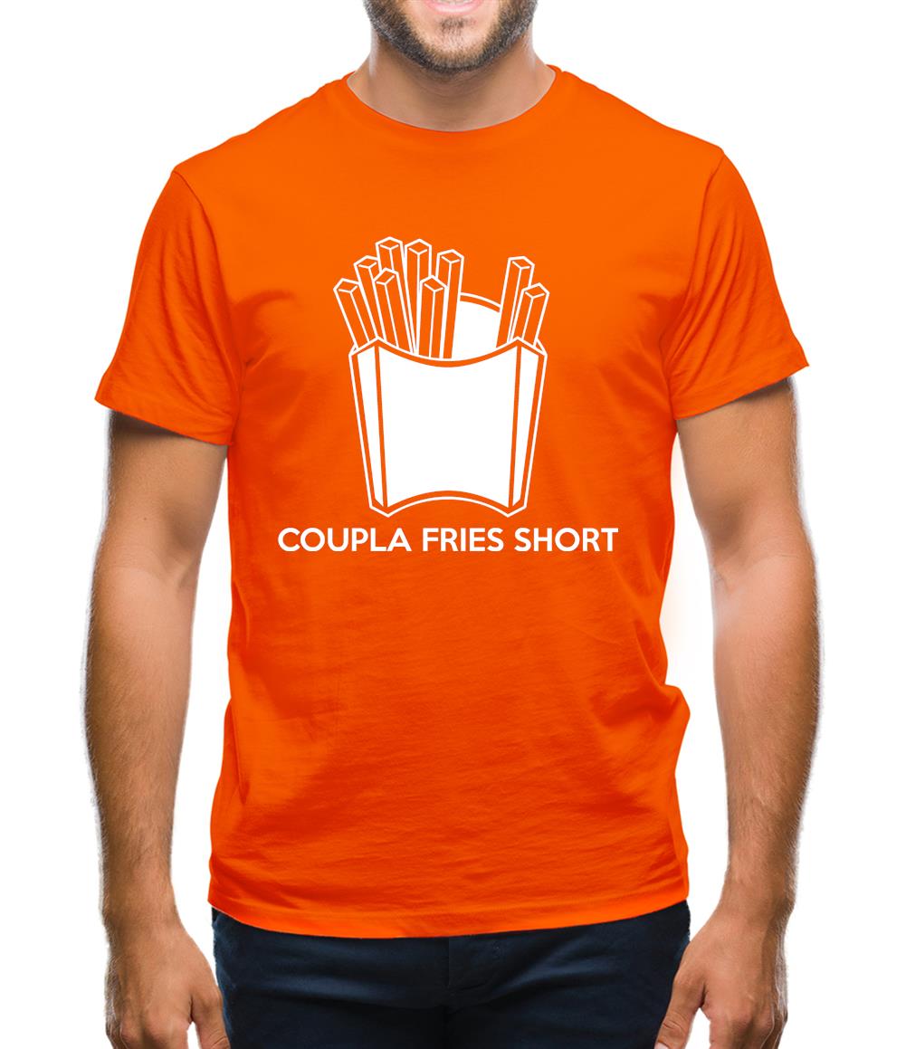 Coupla Fries Short Mens T-Shirt Coupla Fries Short Mens T-Shirt