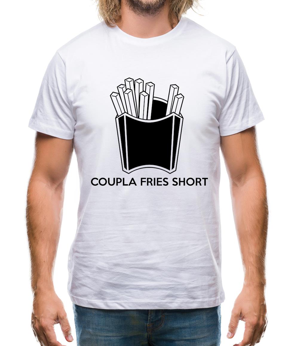 Coupla Fries Short Mens T-Shirt Coupla Fries Short Mens T-Shirt