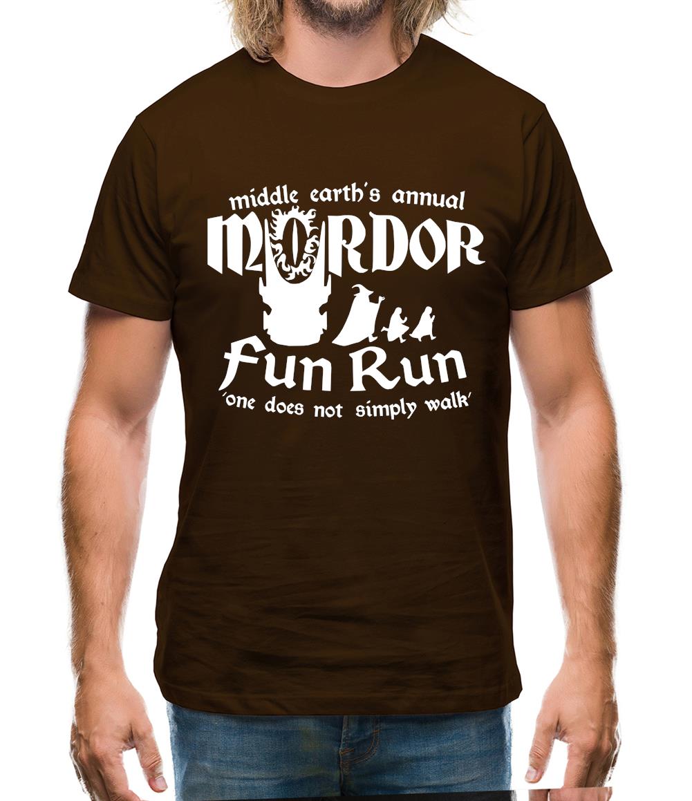 Mordor Fun Run Mens T-Shirt Mordor Fun Run Mens T-Shirt