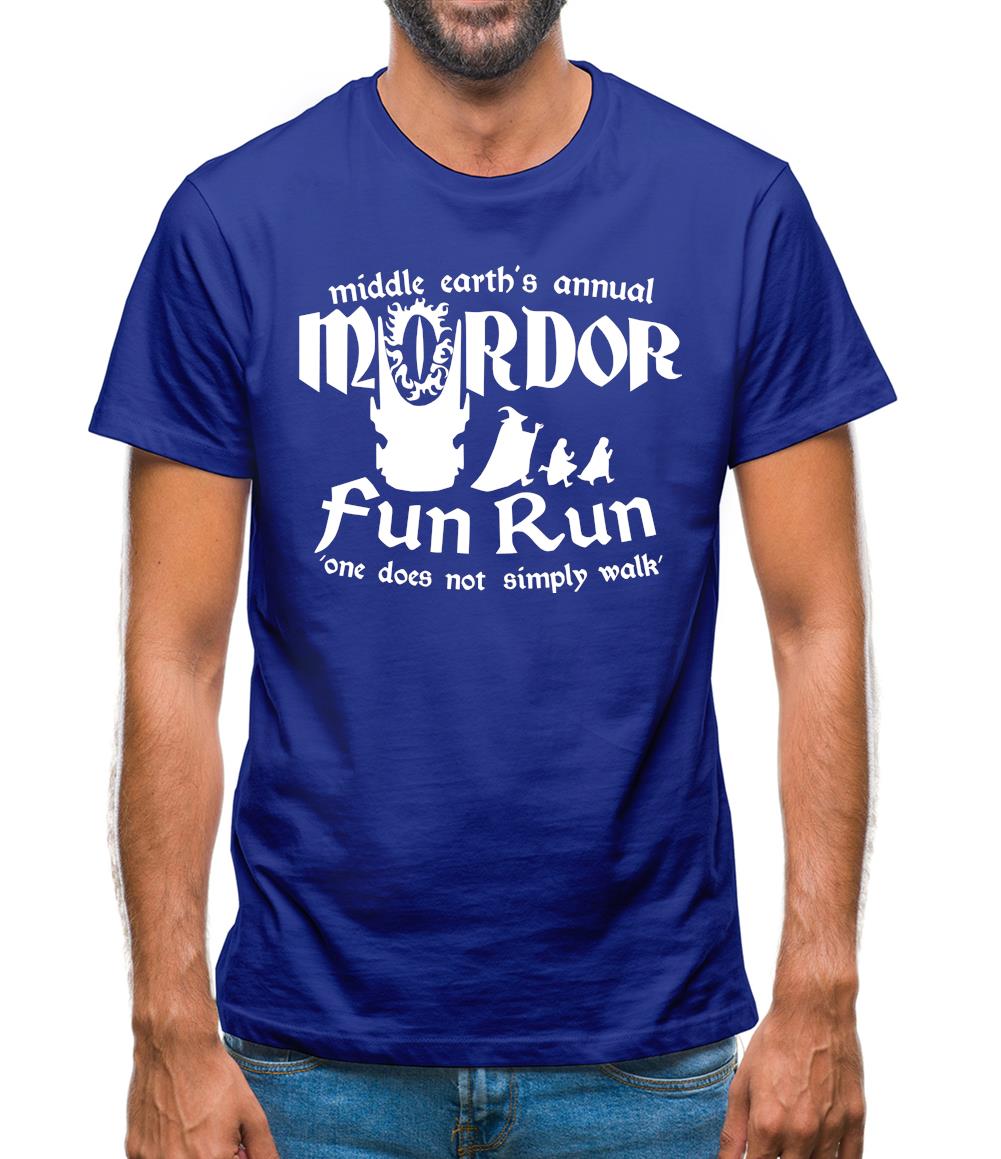 Mordor Fun Run Mens T-Shirt Mordor Fun Run Mens T-Shirt