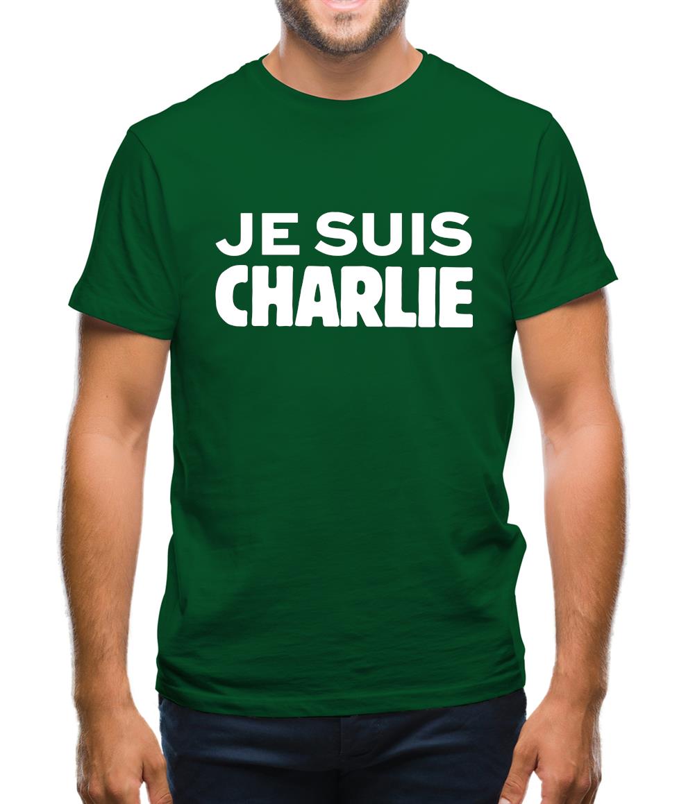 Je Suis Charlie Mens T-Shirt Je Suis Charlie Mens T-Shirt